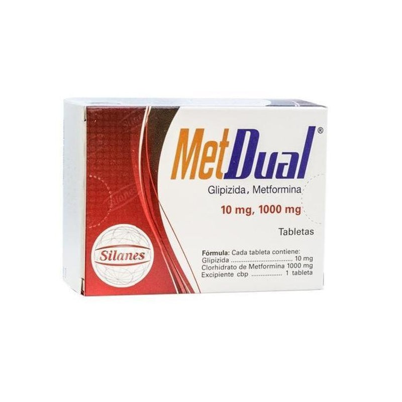 Met Dual 10 / 100 Mg Con 30 Tabletas