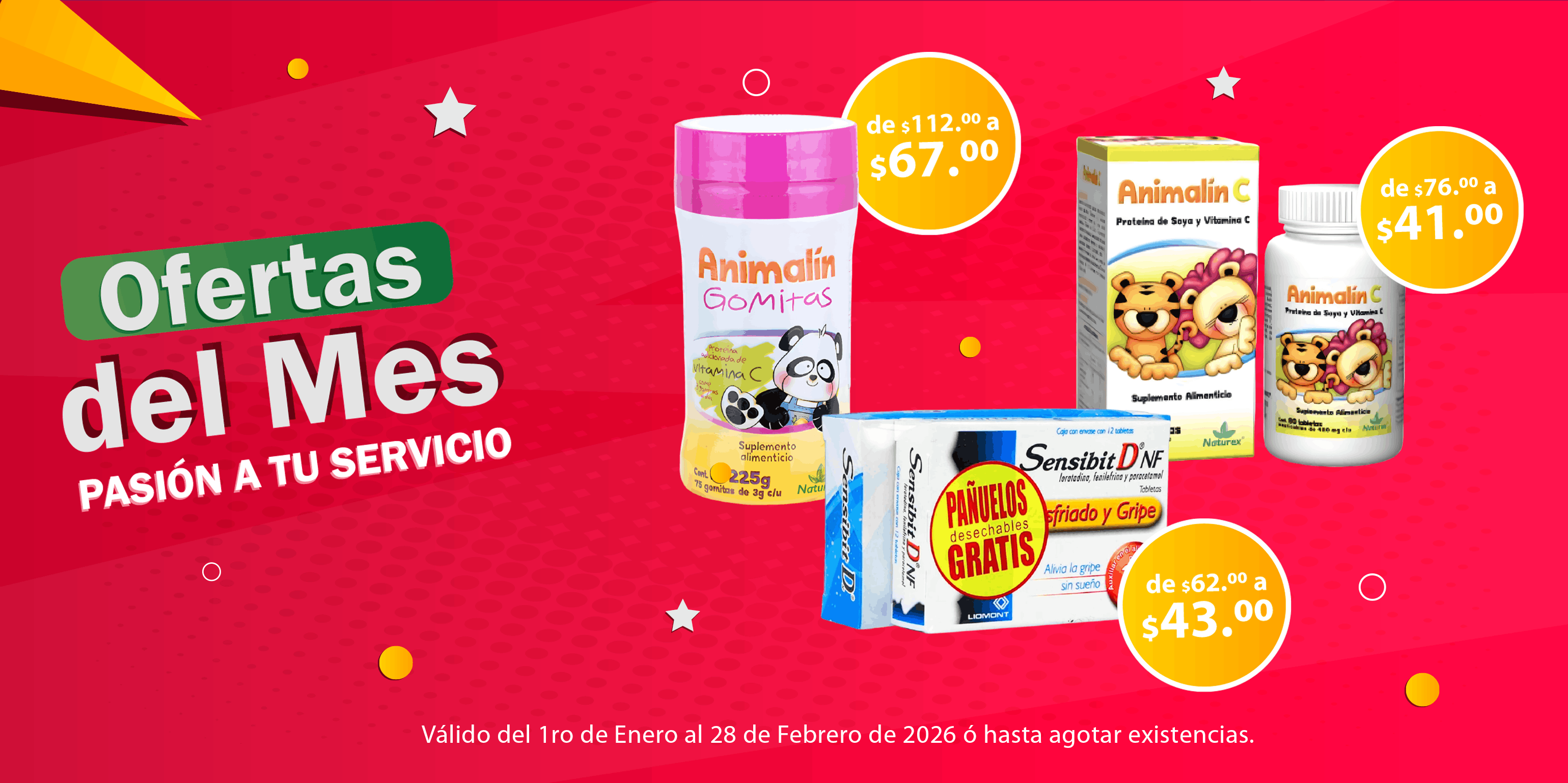 Ofertas y promociones del mes de Enero del 2026 en OpenFarma