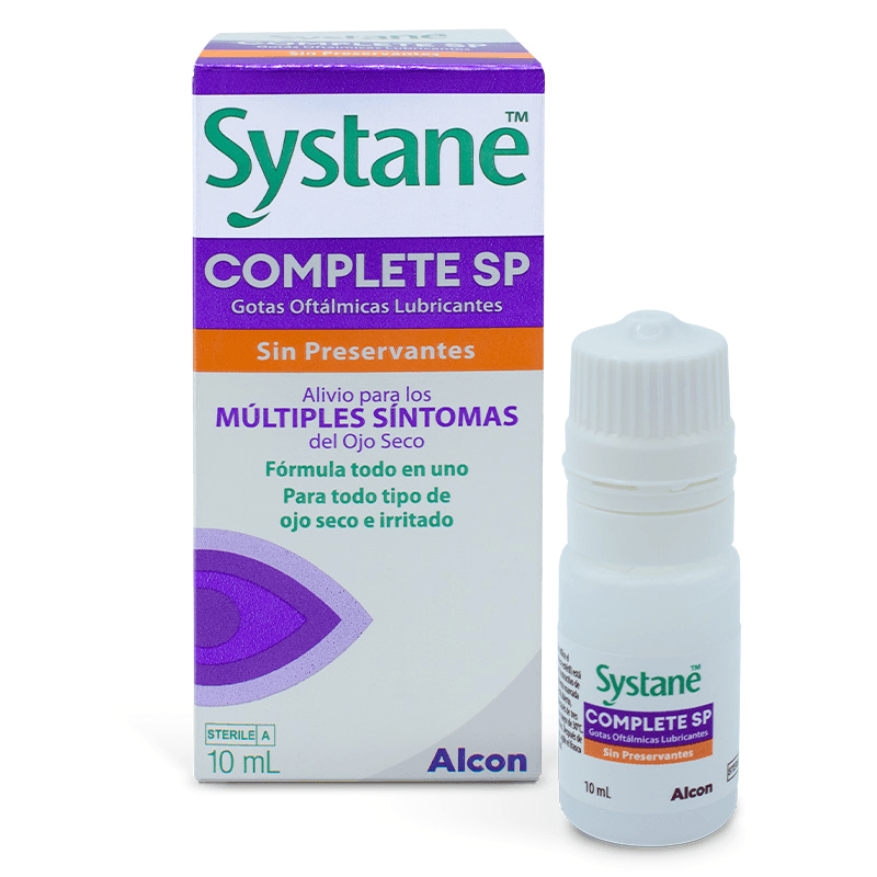 Systane Complete Sp 10 Ml Naranja Solución 300651509625