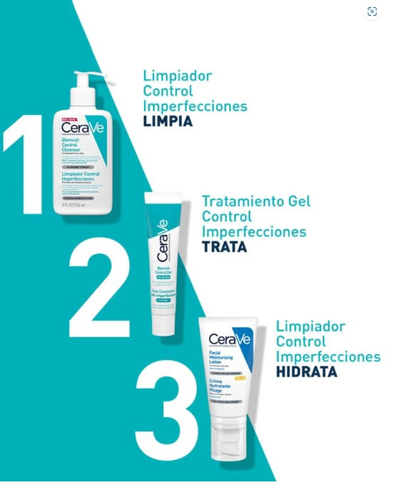 Cerave Limpiador Control Imperfecciones 236 Ml 3337875784054