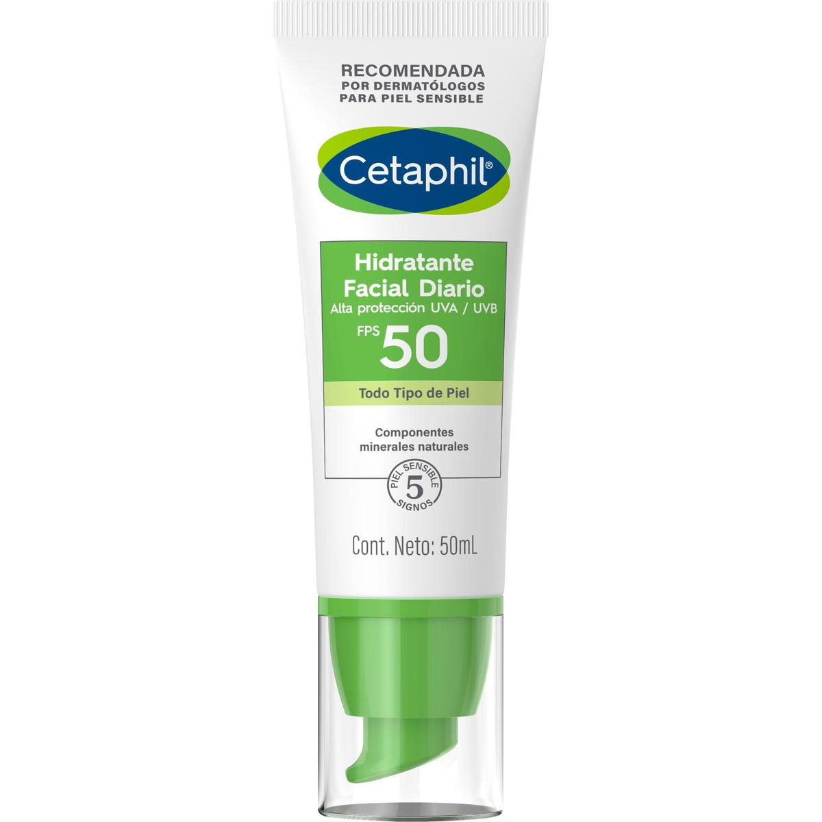 Cetaphil Facial Diario Hidratante Fps 50 Crema 3499320004541