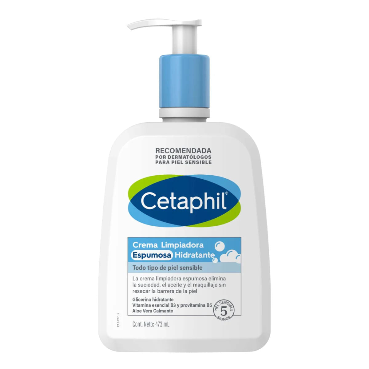 Cetaphil Espumosa Hidratante 473 Ml Crema 3499320015615