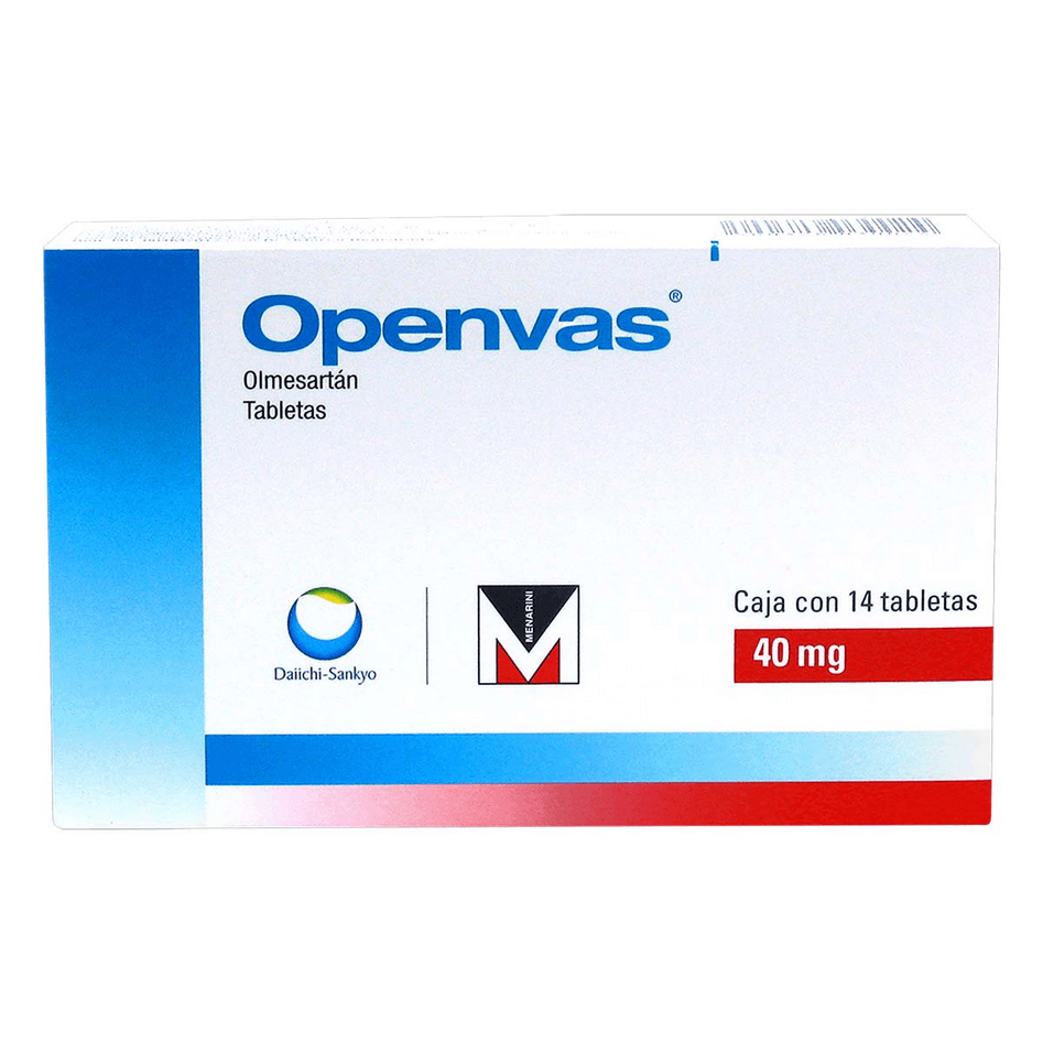 Openvas Co 40 / 12.5 Mg Con 14 Tabletas 7500326030048