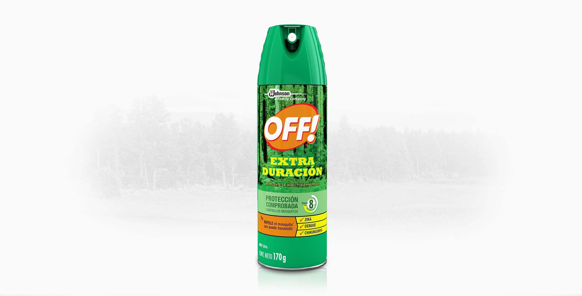 Repelente Off Extra Duracion 170 Gr Aer 7501032911454