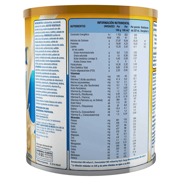 Glucerna Sr Vainilla 400 Gr Polvo Suplemento Alimenticio 7501033952913