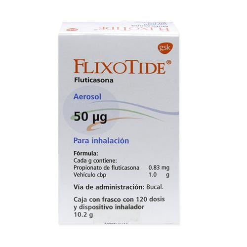 Flixotide 50Mcg 10.20 Gr 120Dosis Inh Aer 7501043160971
