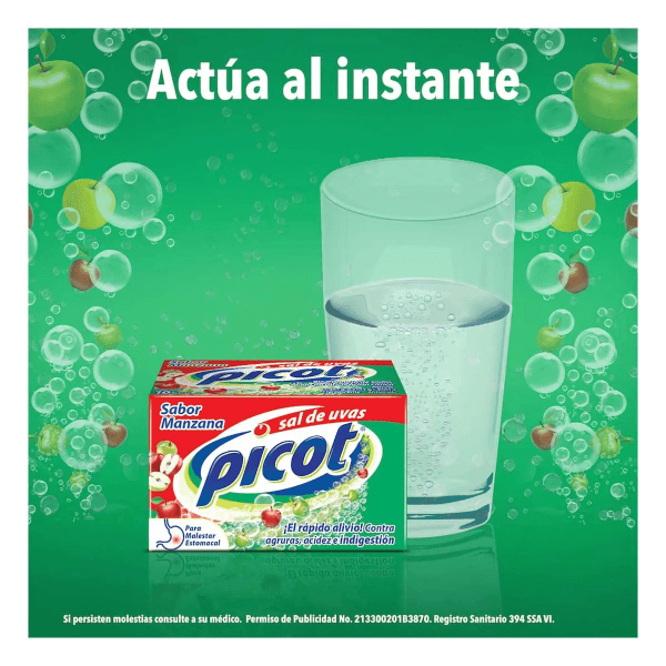 Sal De Uvas Picot Manzana 5 Gr 10 Sobres 7501058715920