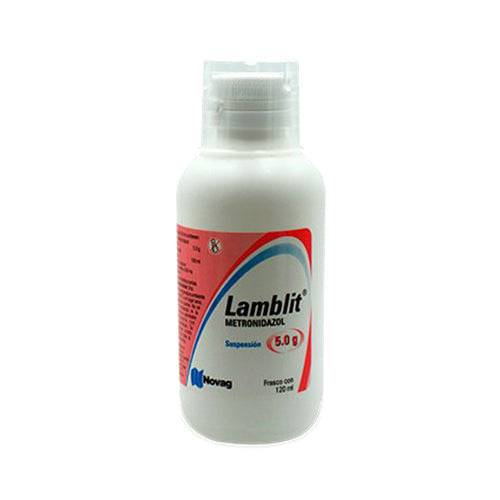 Metronidazol 250 Mg / 5 Ml 120 Ml Suspensión Lamblit 7501075713183