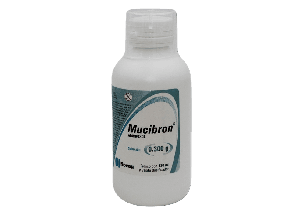 Mucibron Solución 300Mg 120Ml (Ambroxol) 7501075713459
