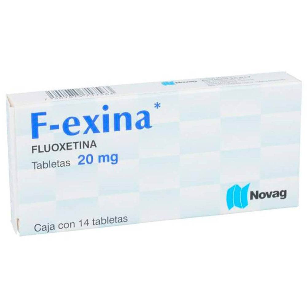 F-Exetina 20Mg Con 14 Capsulas (Fluoxetina) 7501075717563