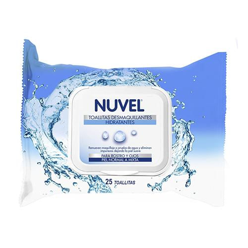 Toallitas Desmaquillantes  Nuvel Hidratantes Con 25 7501082790481