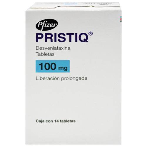 Pristiq 100Mg Con 14 Tabletas (Desvenlafaxina) 7501108767916