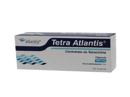 Tetra Atlantis 250Mg Con 16 Capsulas (Clorhidrato De Tetraciclina) 7501123001750