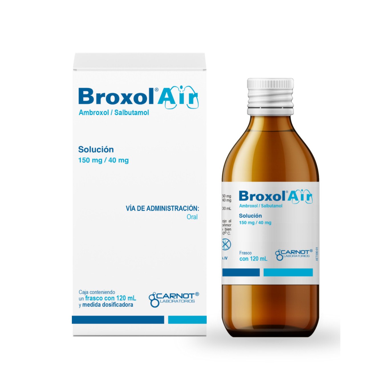Broxol Air 150 / 40 Mg / 100 Ml 120 Ml Solución 7501124103354
