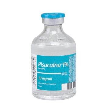 Pisacaina Frasco 1% 50Ml Ampulas (Lidocaina) 7501125112782