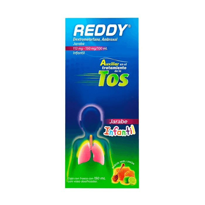 Ambroxol / Dextrometorfano 150 / 5.65 Mg Jarabe Reddy 7501125160615