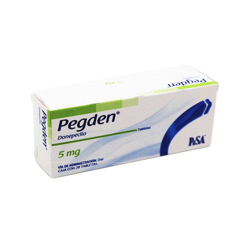 Pegden 5 Mg Con 28 Tabletas 7501125189401