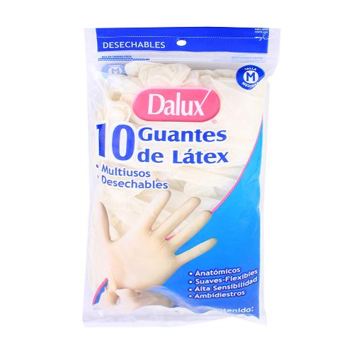 Guante Latex Mediano 10 Piezas 7501192601462