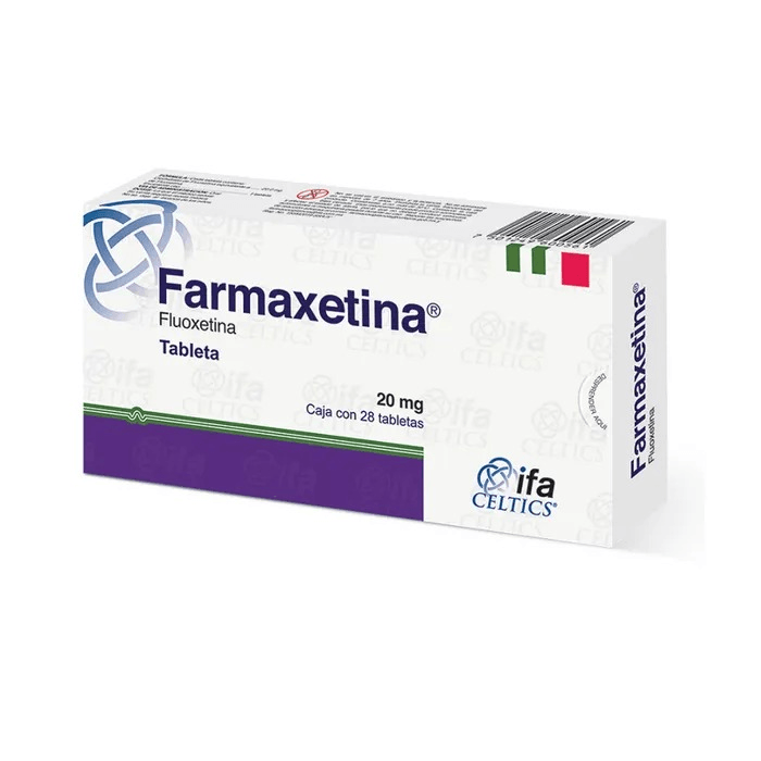 Farmaxetina 20 Mg Con 28 Tabletas 7501249600561