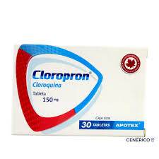 Cloropron 150Mg Con 30 Tabletas (Cloroquina) 7501277032860