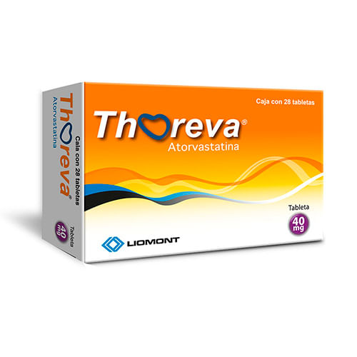 Thoreva 40 Mg Con 28 Tabletas 7501299310526