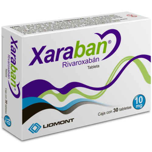 Xaraban 10 Mg Con 30 Tabletas 7501299310601