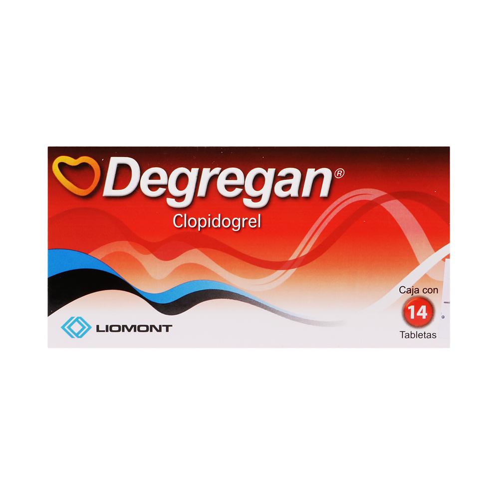 Degregan 75 Mg Con 14 Tabletas 7501299330159