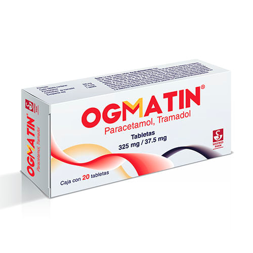 Ogmatin 325 / 37.5 Mg Con 20 Tabletas 7501300421067