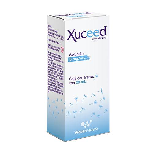 Xeceed Solución 0.5Mg/Ml 20Ml (Levocetirizina) 7501300450593
