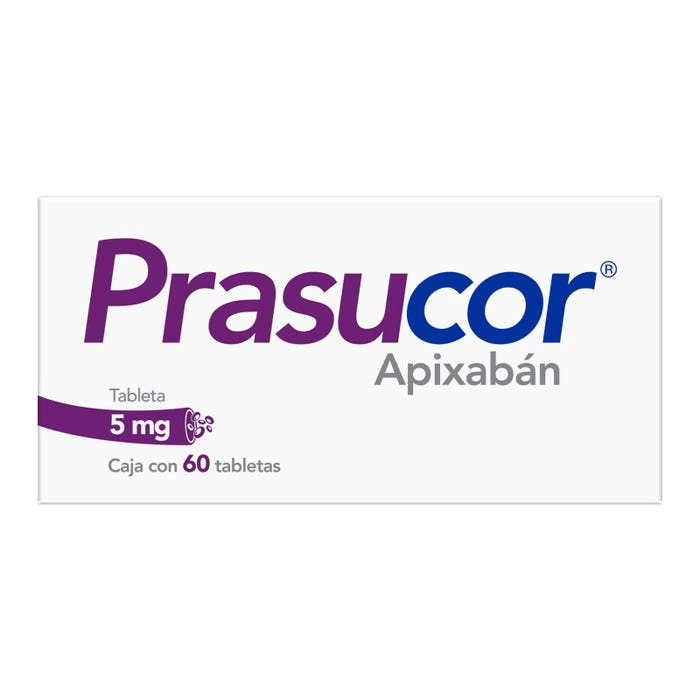 Prasucor 5 Mg Con 60 Tabletas 7501300450661