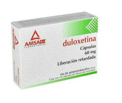 Duloxetina 60Mg Con 14 Amsa Capsulas 7501349021624