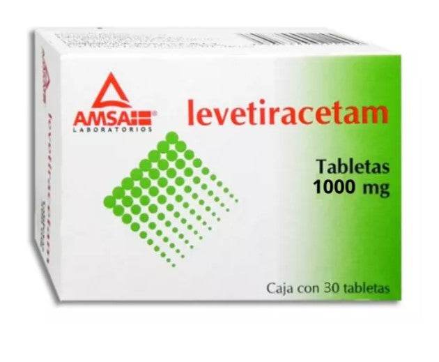 Levetiracetam 1000Mg Con 30 Amsa Tabletas 7501349022249