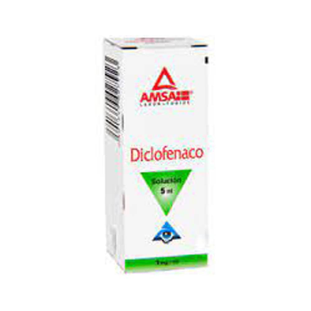 Diclofenaco Solución Oft 1Mg/5Ml Amsa 7501349027848