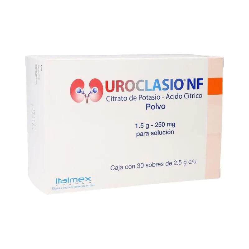 Uroclasio Nf Polvo 1.50G/0.25G Con 30 Sobres (Citrato De Potasio/Acido Citrico) 7501390913152