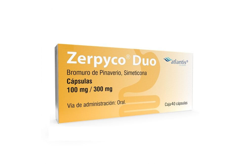 Zerpyco Duo 100/300 Mg 40 Capsulas 7501471890037