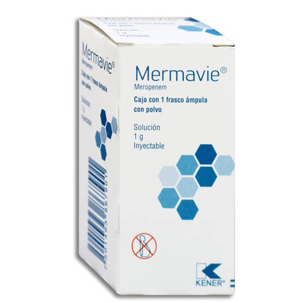 Meropenem 1 Gr 1 Ampulas Mermavie 7501493867901
