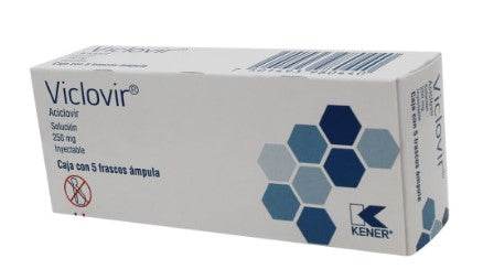 Viclovir 250Mg/5Ml Con 1 Ampulas (Aciclovir) 7501493980440