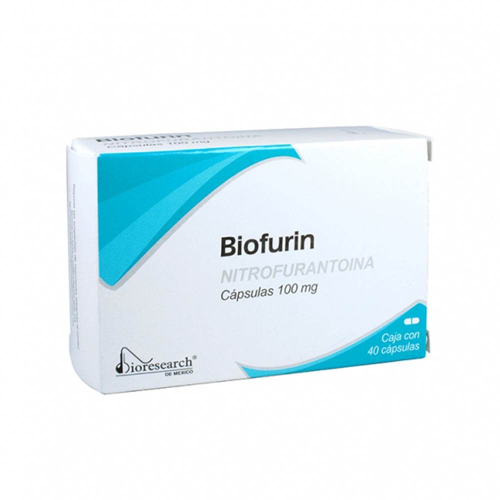 Biofurin 100Mg Con 40 Capsulas (Nitrofurantoina) 7501563310399