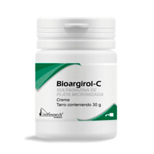 Sulfadiazina De Plata 1% 375 Gr Crema Biorgirol C 7501563381795