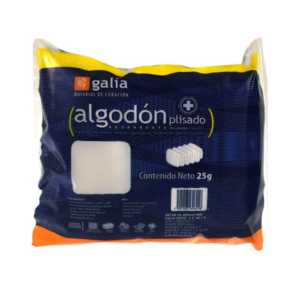Algodón Torundas Galia 25 G 7501565606117