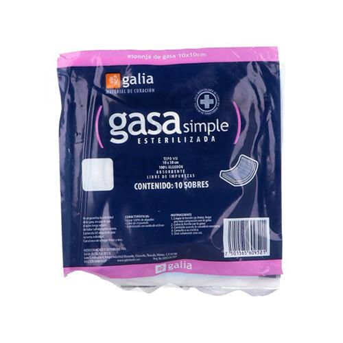 Gasa Simple Galia Est 10X10 Con 10 7501565609521