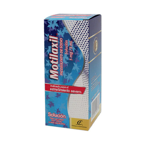 Picosulfato De Sodio 5 Mg / 5 Ml 120 Ml Solución Motilaxil 7502006922728
