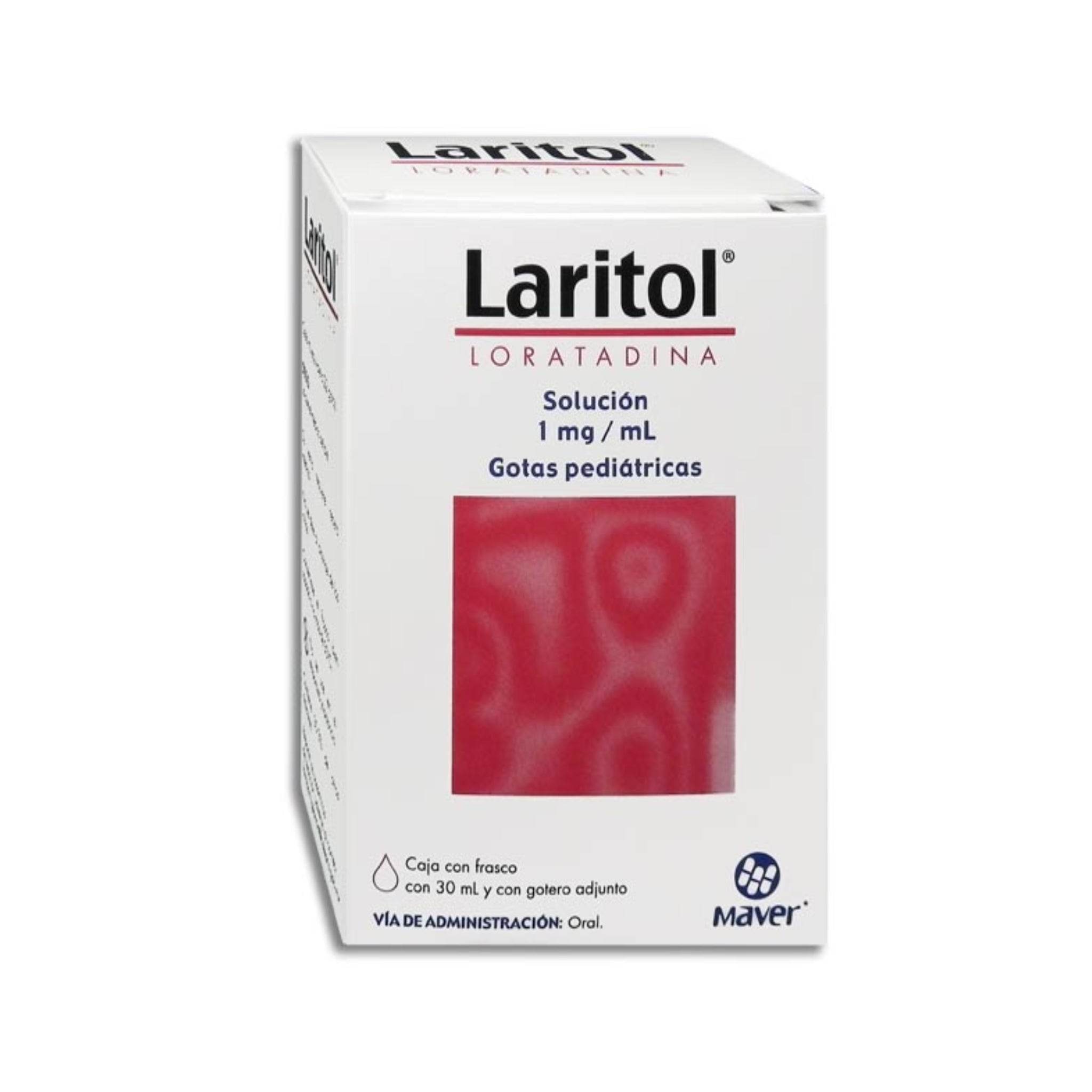 Laritol Gotas 1Mg/Ml 30Ml (Loratadina) 7502009740312