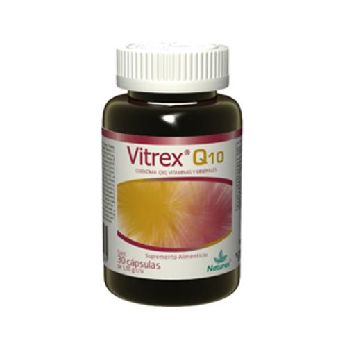 Vitaminas / Minerales 30 Capsulas Vitrex Q10 7502009741265