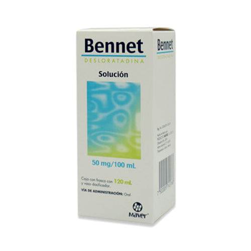 Bennet Solución 50Mg 100Ml Frasco 120Ml (Desloratadina) 7502009745768