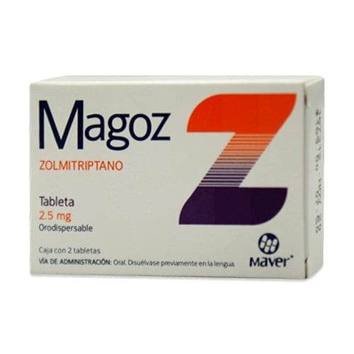 Magoz 2.5Mg Con 2 Maver Tabletas (Zomitriptilano) 7502009746390