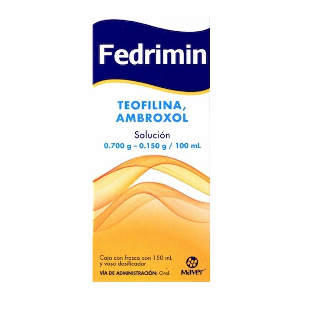 Ferdimin Solución 700Mg/150Mg/100Ml 150Ml (Teofilina/Ambroxol) 7502009747168