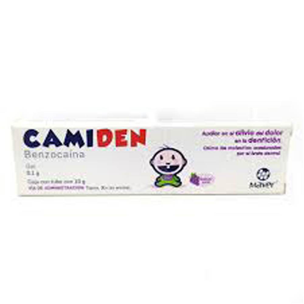 Camiden Gel Tubo 10G (Benzocaina) 7502009747205