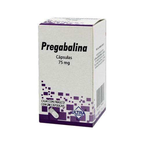 Pregabalina 75Mg Con 28 Ultra Tabletas 7502216799813