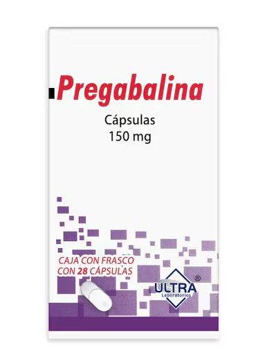 Pregabalina 150Mg Con 28 Ultra Capsulas 7502216799837